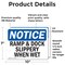 Signmission 7 in Height, 10 in Width, Vinyl Decal, Rectangle OS-2PACK-NS-D-710-L-17979 - alternate 6